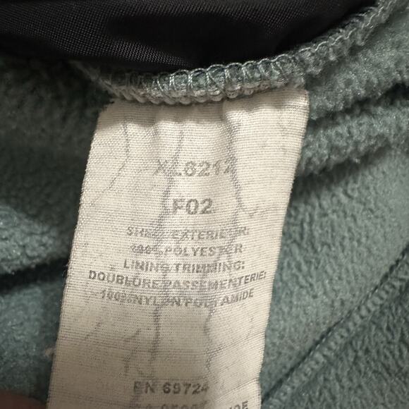 Columbia‎ Titanium Two Tone Fleece Zip Black And Light Green Fleece Women Medium - Picture 9 of 10